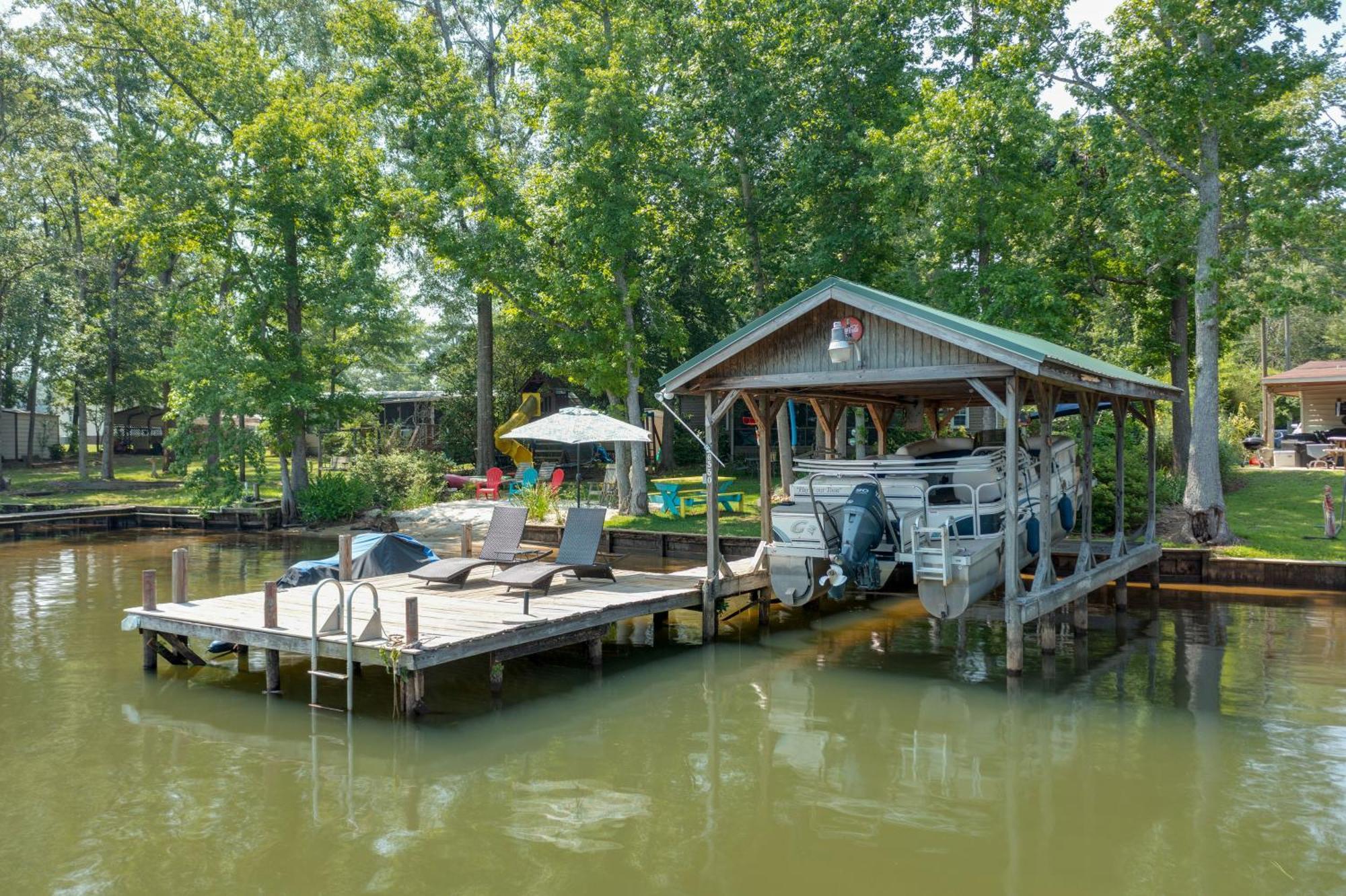 Lake Sinclair Crooked Creek Cottage With Fire Pit! Eatonton Exterior photo